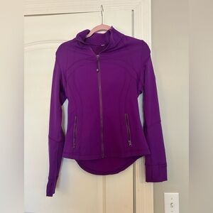 Lululemon Violet Define Jacket Size 8